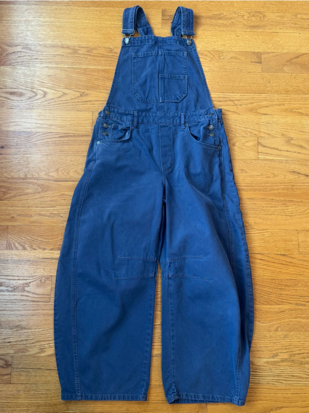 We The Free Good Luck Barrel Overalls